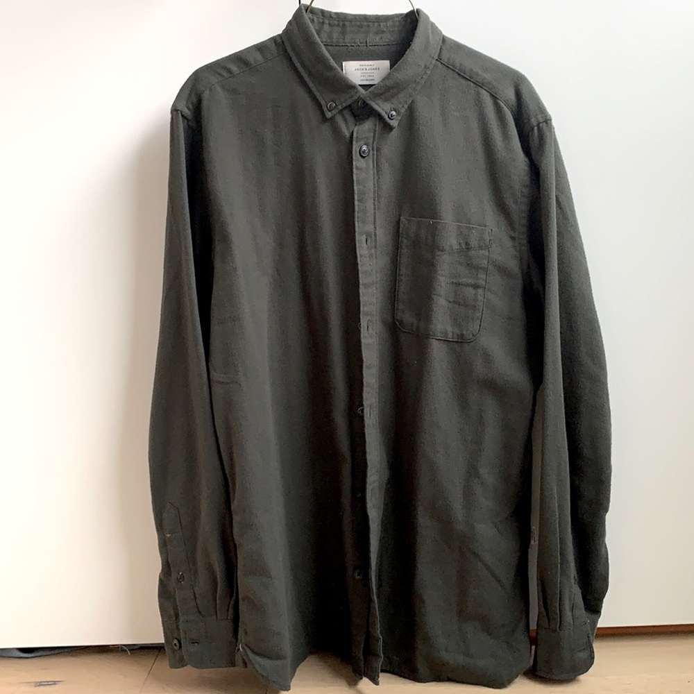 Flannel button up shirt